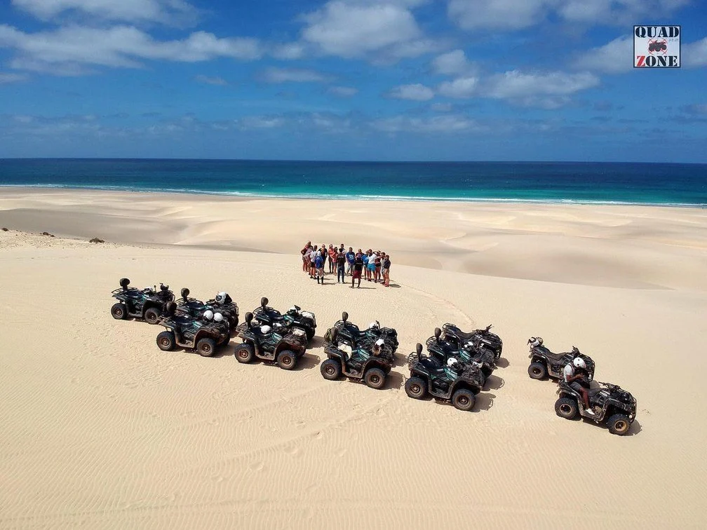 Quad sulle dune di Santa Monica a Boa Vista