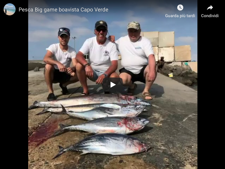 la pesca a Capo Verde