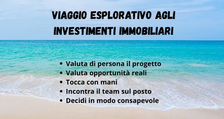 Viaggio esplorativo investimenti Boavista