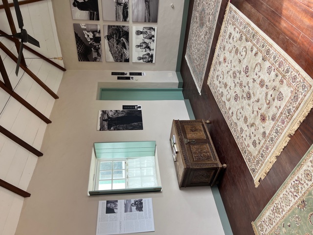 Una sala della Casa della Memoria con foto storiche di Boa Vista